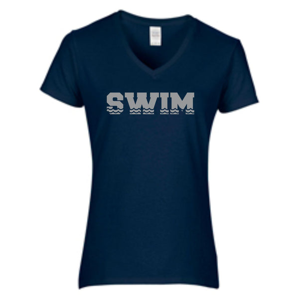 Swim Waves Ladies V-Neck Tee