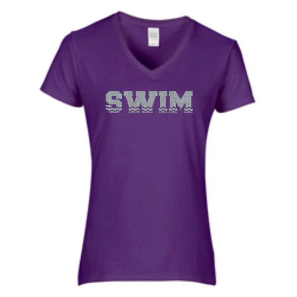 Swim Waves Ladies V-Neck Tee