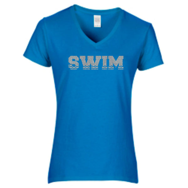 Swim Waves Ladies V-Neck Tee