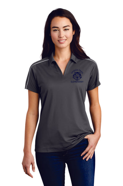 Timber Trail Piped Polo- Ladies