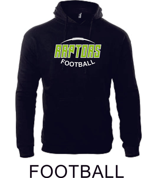 Raptors Football Adult Unisex Premium Hoodie- 5 designs- Matte or Glitter