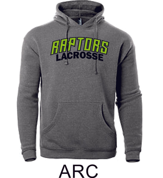 Raptors Lacrosse Adult Unisex Premium Hoodie- 5 designs- Matte or Glitter