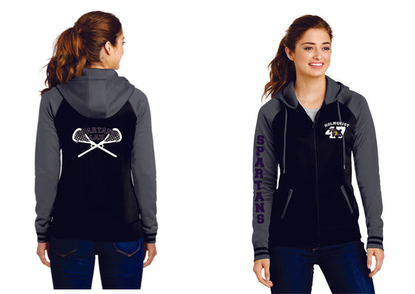 Spartans Ladies Varsity Fleece Hoodie