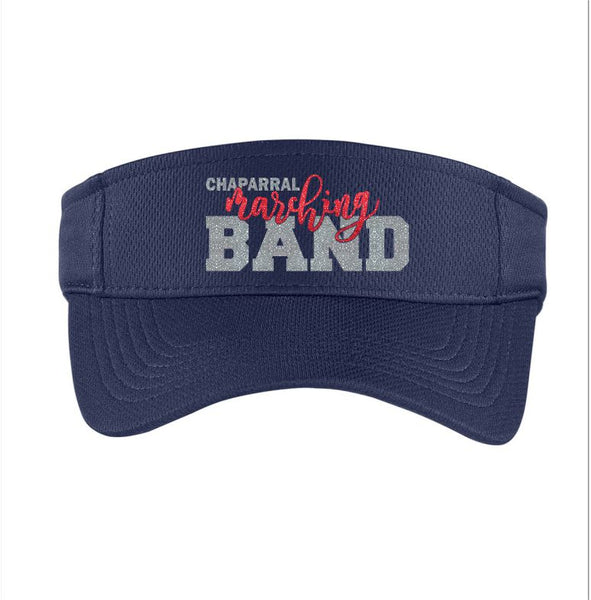 Chap Band Visors- matte or glitter