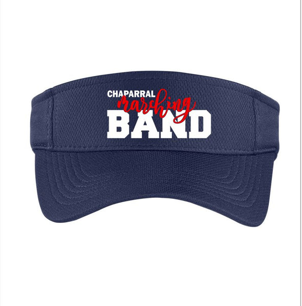 Chap Band Visors- matte or glitter