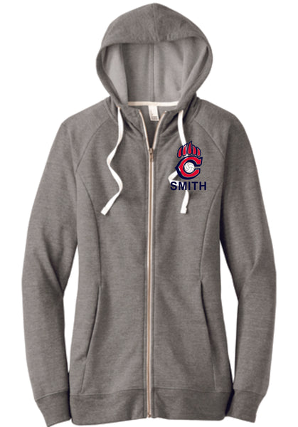 Chap Volleyball Ladies Triblend French Terry Hoodie
