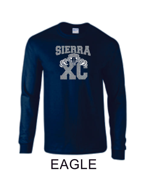 Sierra XCOUNTRY Long Sleeve Tee- 4 designs-Matte or Glitter