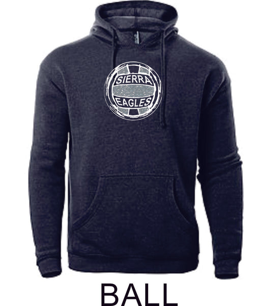 Sierra VOLLEYBALL Premium Unisex Hoodie- 4 Designs- Matte or Glitter