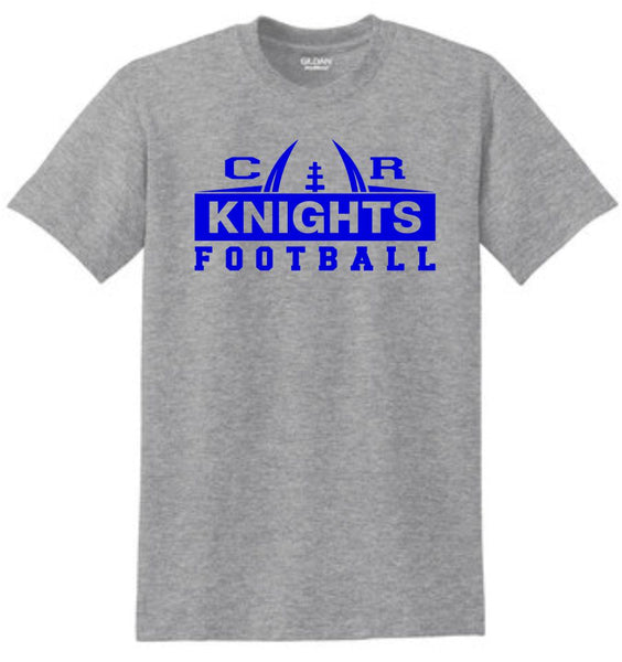 Knights Basic ATHLETIC design Tee- Matte or Glitter
