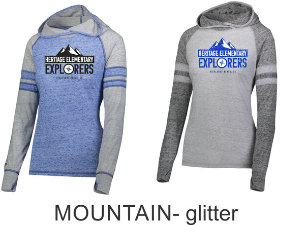 Heritage Advocate Hoodie- 3 Designs- Matte and Glitter