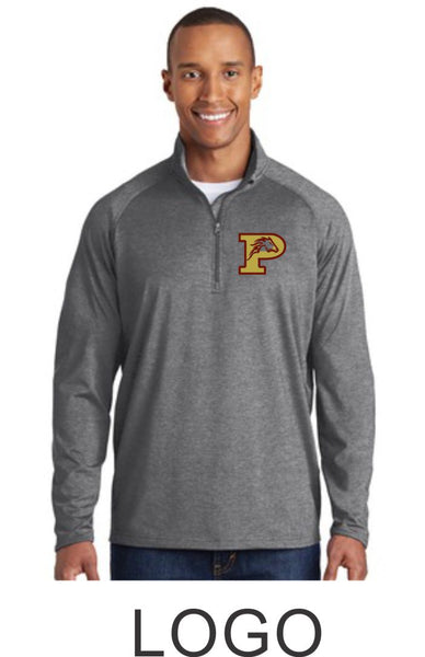 Pondo POMS Unisex Sports Wik 1/4 Zip Pullover- 2 Designs