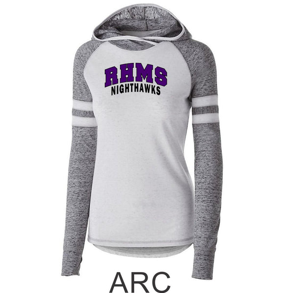 RHMS Ladies Advocate Hoodie-2 designs- Matte or Glitter