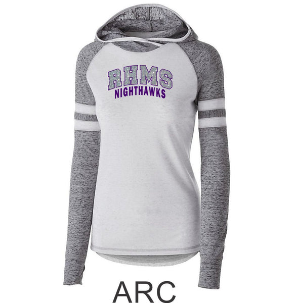 RHMS Ladies Advocate Hoodie-2 designs- Matte or Glitter