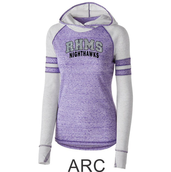 RHMS Ladies Advocate Hoodie-2 designs- Matte or Glitter