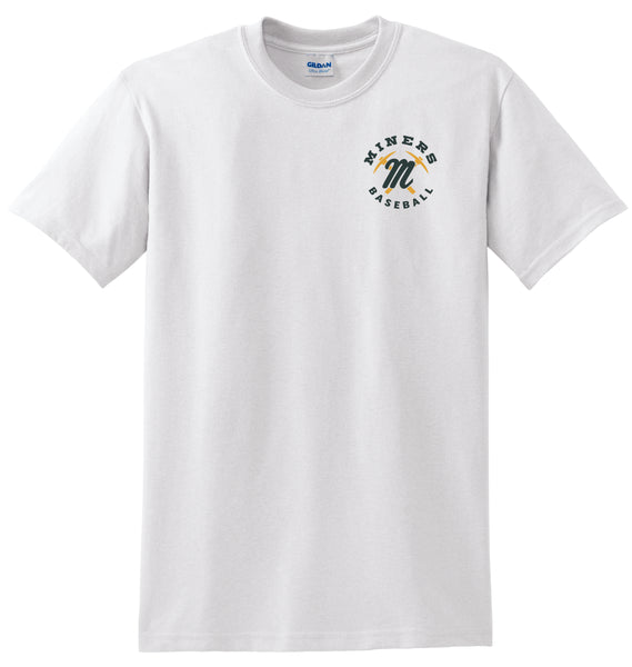 Miners Basic Small Logo Tee- Matte or Glitter