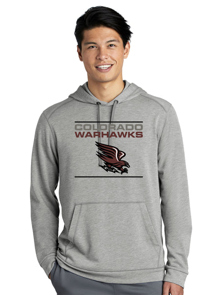 Warhawks Baseball Triblend Wicking Fleece Hoodie-Ladies or Unisex