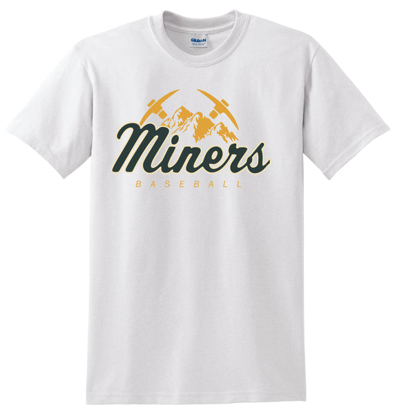 Miners Basic Mountain Tee- Matte or Glitter