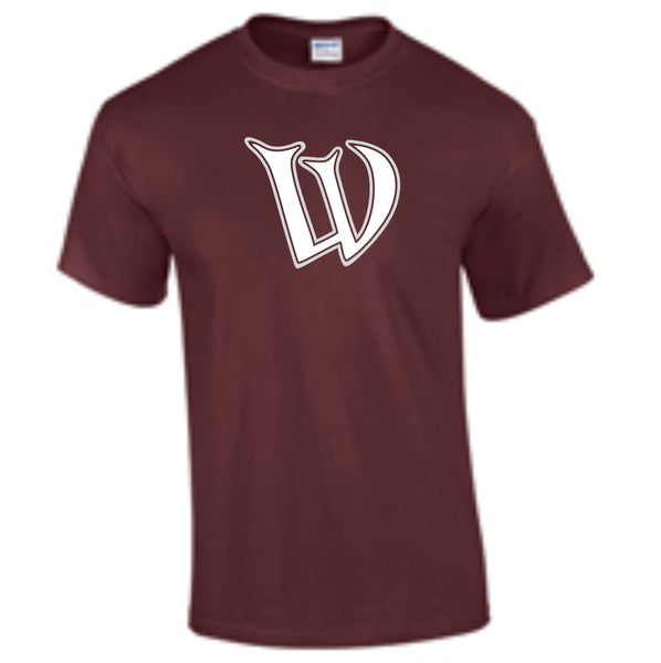 Warhawks Baseball Basic LOGO Tee- Matte or Glitter