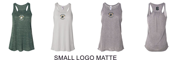 Miners Flowy Tank- 3 designs- Matte or Glitter