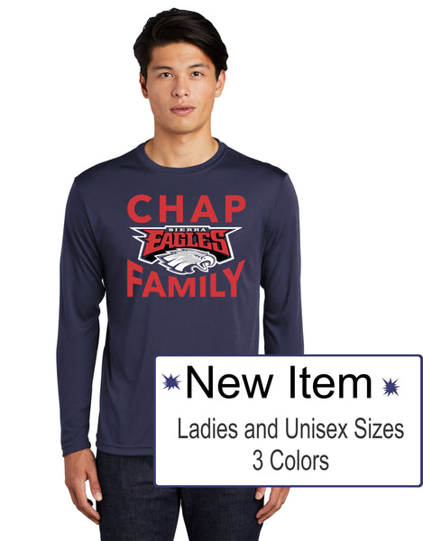 Chap Family Sierra Staff Long Sleeve Wicking Tee