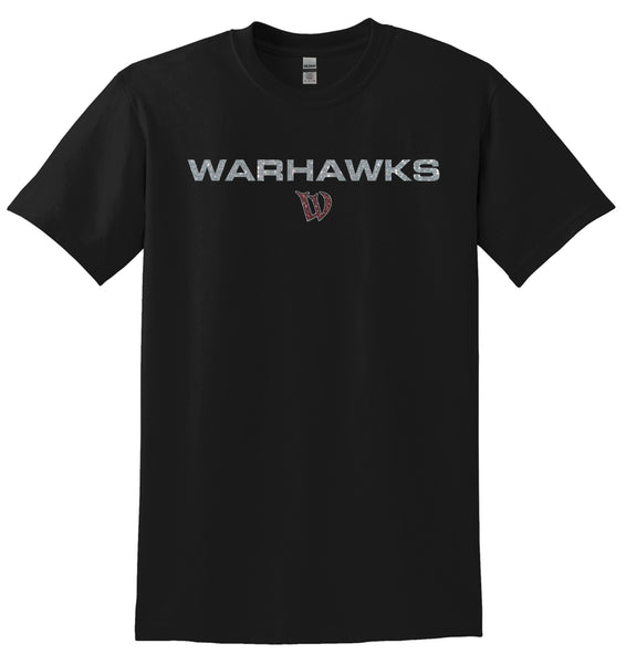 Warhawks Baseball Basic COLLEGIATE Tee- Matte or Glitter