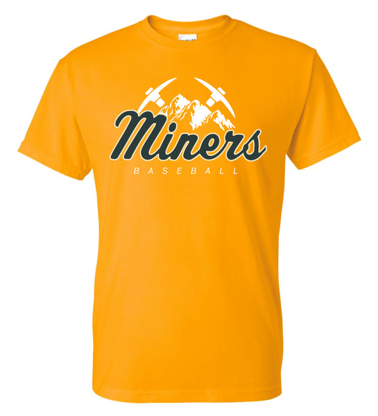 Miners Basic Mountain Tee- Matte or Glitter