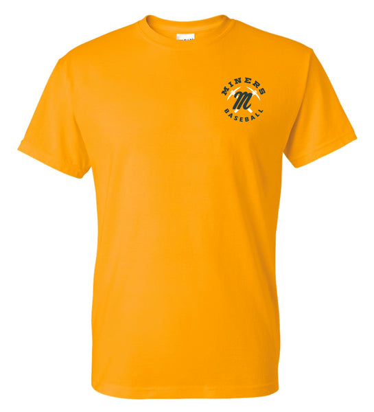 Miners Basic Small Logo Tee- Matte or Glitter