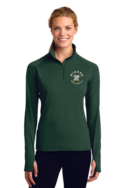 Miners 1/4 Zip Pullover- Unisex or Ladies Sizes