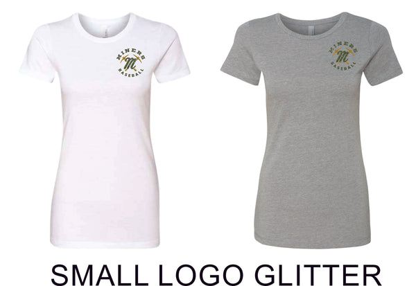 Miners Ladies Next Level Tee- Matte or Glitter