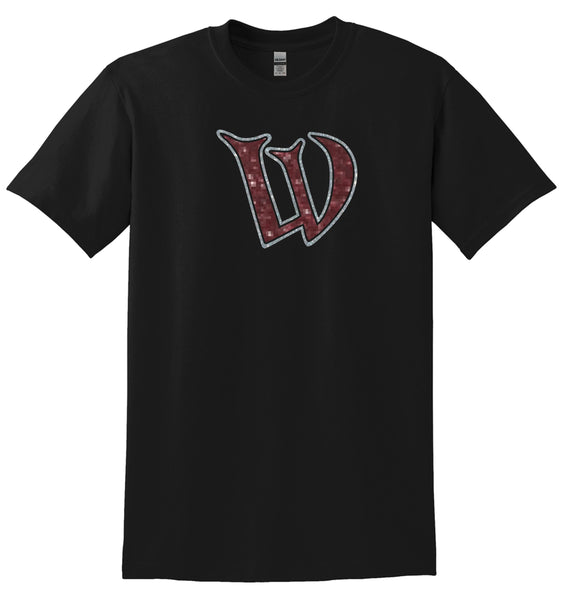 Warhawks Baseball Basic LOGO Tee- Matte or Glitter