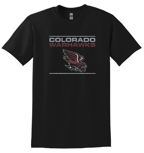 Warhawks Baseball Basic BIRD Tee- Matte or Glitter