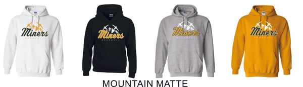 Miners Basic Hoodie- Matte and Glitter