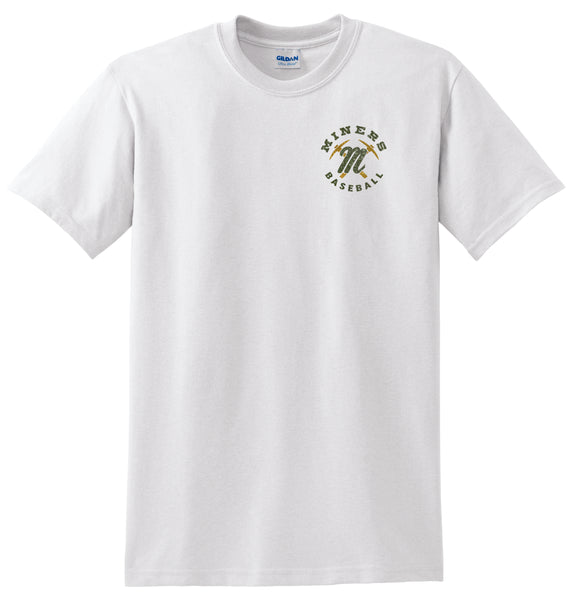 Miners Basic Small Logo Tee- Matte or Glitter