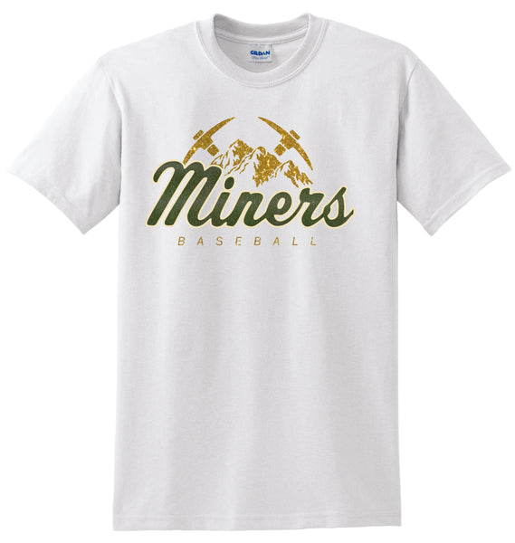 Miners Basic Mountain Tee- Matte or Glitter