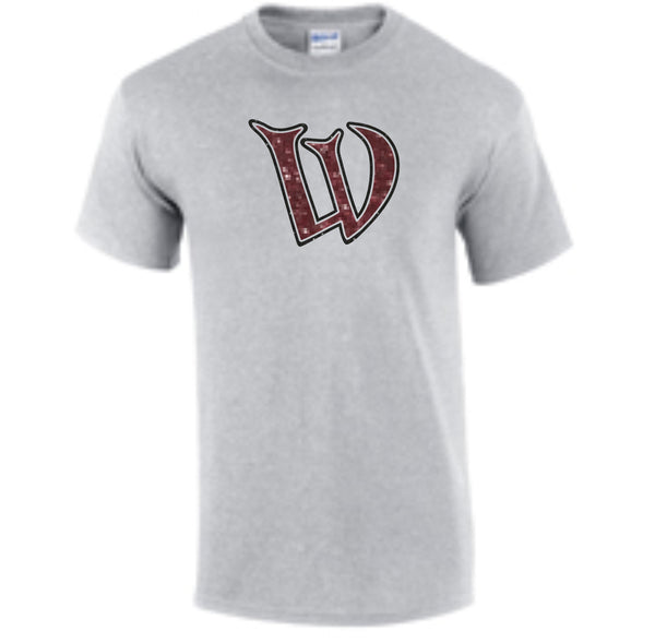 Warhawks Baseball Basic LOGO Tee- Matte or Glitter