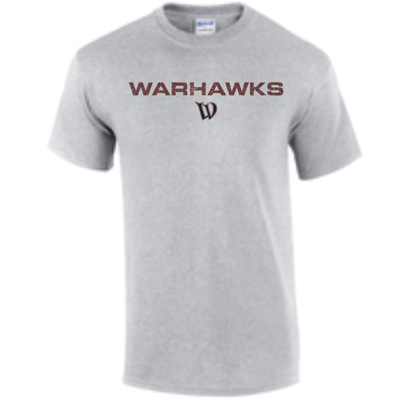 Warhawks Baseball Basic COLLEGIATE Tee- Matte or Glitter