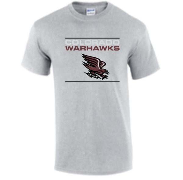 Warhawks Baseball Basic BIRD Tee- Matte or Glitter