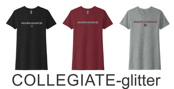 Warhawks Baseball Next Level Ladies Tee