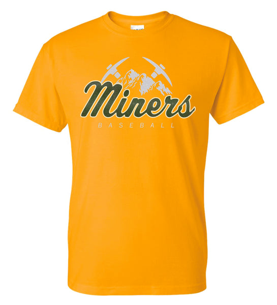 Miners Basic Mountain Tee- Matte or Glitter