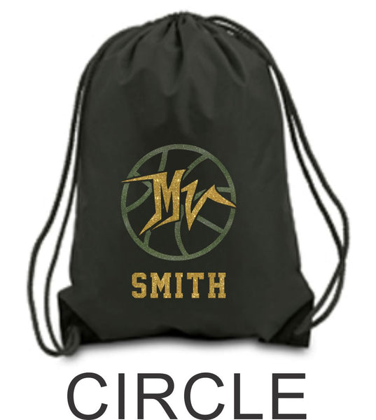 MVHS Basketball Drawstring Backpack