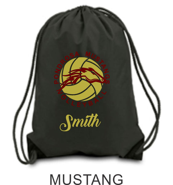 Pondo Volleyball Drawstring Backpack- 3 designs