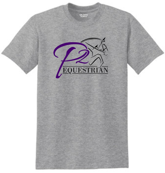 P2 Equestrian Basic Tee- Matte or Glitter