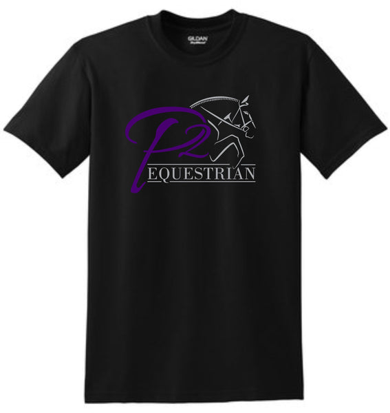 P2 Equestrian Basic Tee- Matte or Glitter