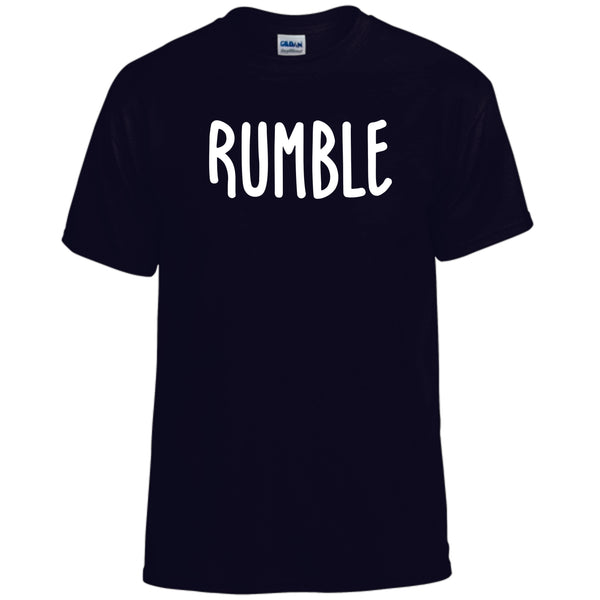 Rumble Staff Basic RUMBLE Tee- Matte or Glitter