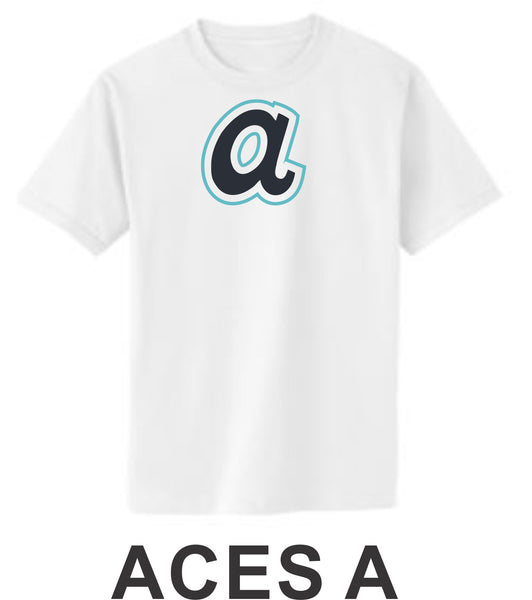 Aces Basic ACES A Tee- Matte or Glitter