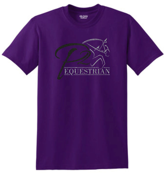 P2 Equestrian Basic Tee- Matte or Glitter