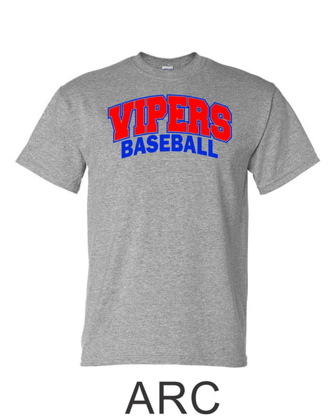 Vipers Basic Tee- 3 designs