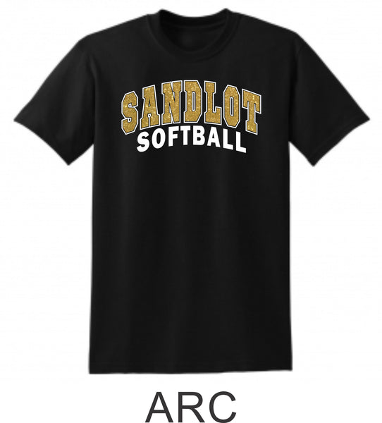 Sandlot Basic Tee- 3 designs- Matte or Glitter