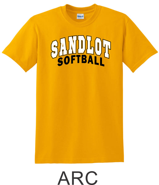 Sandlot Basic Tee- 3 designs- Matte or Glitter