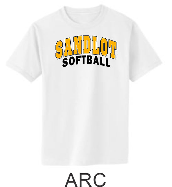 Sandlot Basic Tee- 3 designs- Matte or Glitter